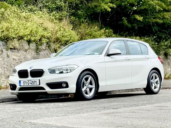 BMW 1-Series Hatchback, Diesel, 2017, White