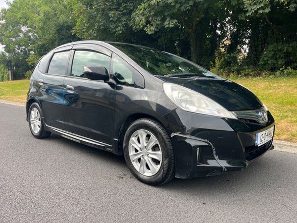 Honda Fit Hatchback, Petrol Hybrid, 2012, Black