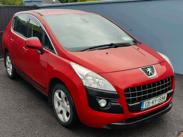 Peugeot 3008 MPV, Diesel, 2013, Red