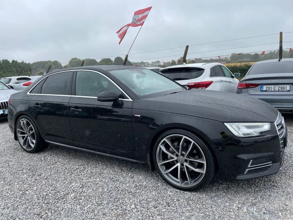 Audi A4 Saloon, Diesel, 2018, Black