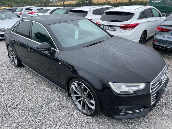 Audi A4 Saloon, Diesel, 2018, Black
