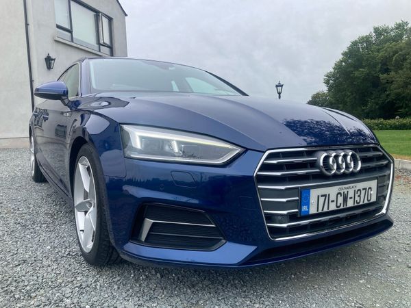Audi A5 Hatchback, Diesel, 2017, Blue