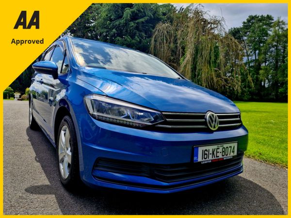 Volkswagen Touran MPV, Petrol, 2016, Blue