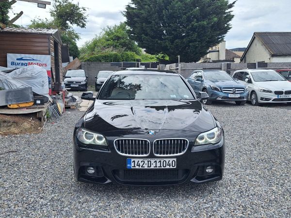 BMW 5-Series Saloon, Diesel, 2014, Black