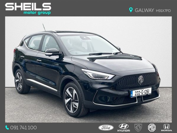 MG ZS Hatchback, Electric, 2023, Black