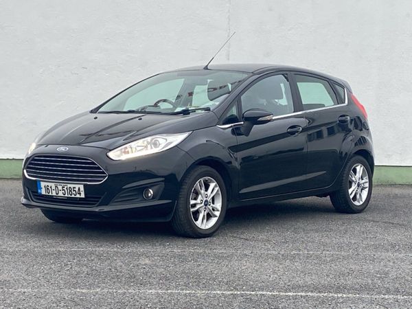 Ford Fiesta Hatchback, Petrol, 2016, Black