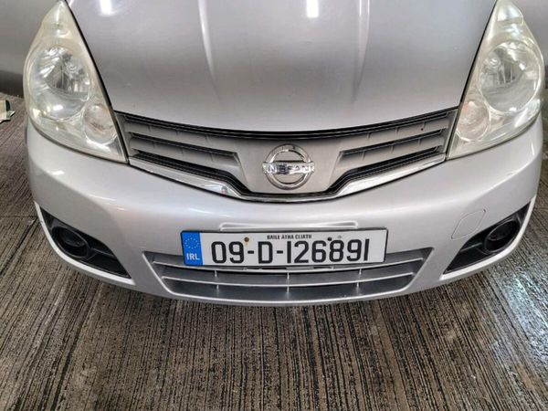 Nissan Note MPV, Petrol, 2009, Silver