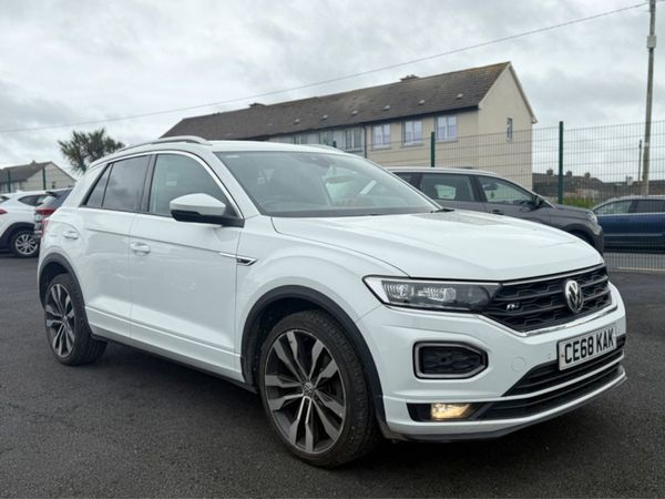 Volkswagen T-Roc Hatchback, Diesel, 2018, White