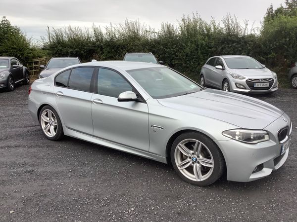 BMW 5-Series Saloon, Diesel, 2016, Silver