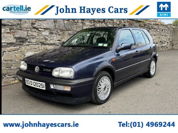 Volkswagen Golf Hatchback, Petrol, 1993, Blue