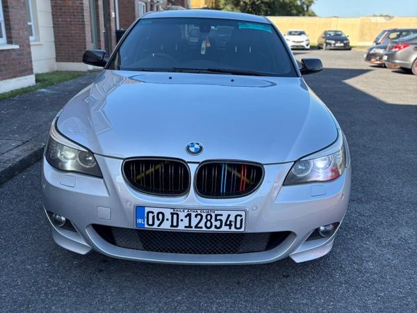 BMW 5-Series Saloon, Diesel, 2009, Silver