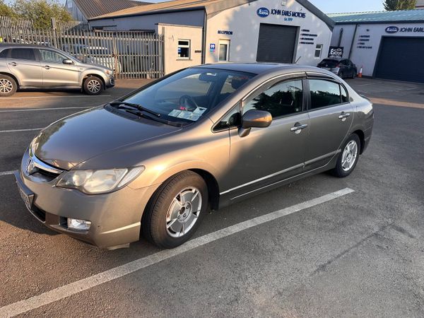 Honda Civic Saloon, Petrol Hybrid, 2008, Grey