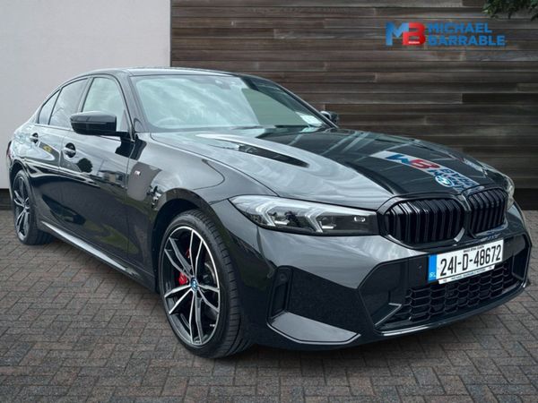 BMW 3-Series Saloon, Hybrid, 2024, Black
