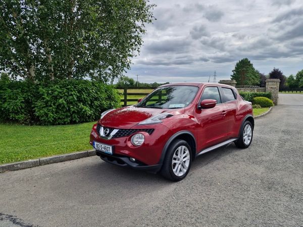 Nissan Juke SUV, Diesel, 2018, Red