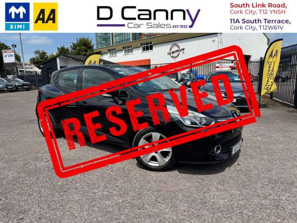Renault Clio Hatchback, Petrol, 2014, Black