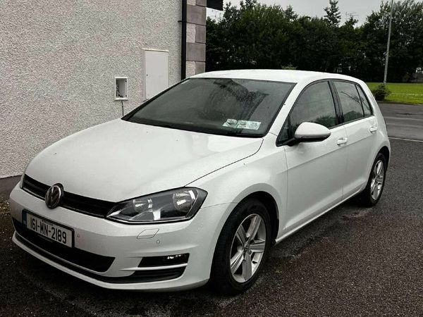 Volkswagen Golf Hatchback, Diesel, 2016, White