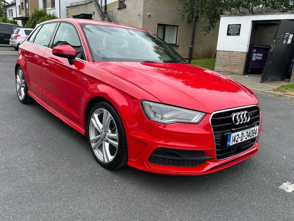 Audi A3 Hatchback, Petrol, 2014, Red