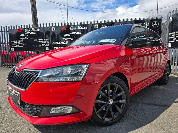 Skoda Fabia Hatchback, Petrol, 2019, Red