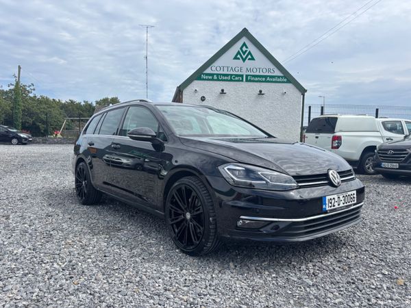 Volkswagen Golf Estate, Petrol, 2019, Black