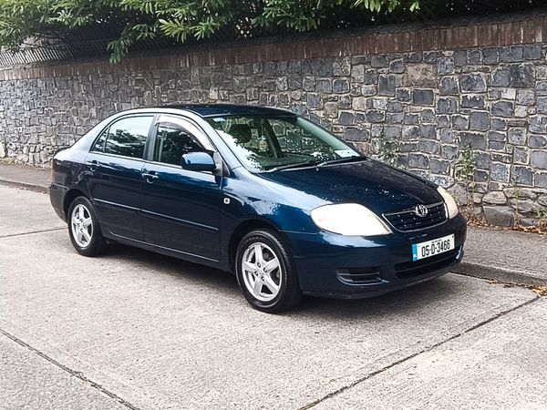 Toyota Corolla Saloon, Petrol, 2005, Blue