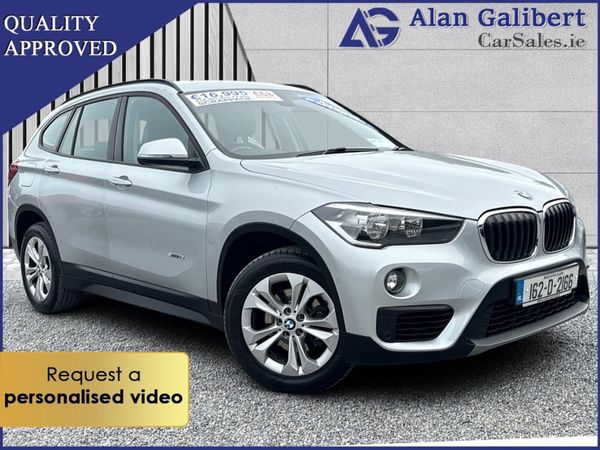 BMW X1 SUV, Diesel, 2016, Silver