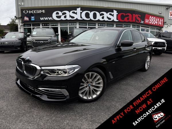 BMW 5-Series Saloon, Diesel, 2018, Black