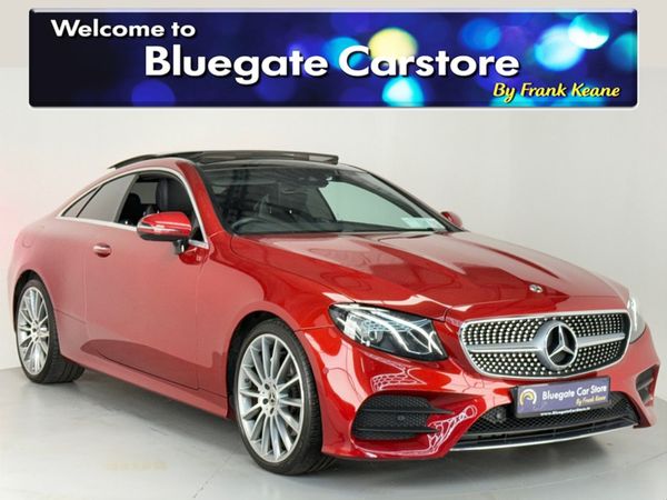 Mercedes-Benz E-Class Coupe, Diesel, 2018, Red