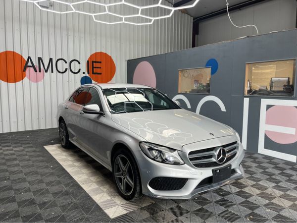 Mercedes-Benz C-Class Saloon, Petrol, 2017, Silver