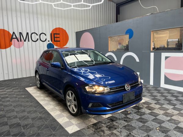 Volkswagen Polo Hatchback, Petrol, 2019, Blue