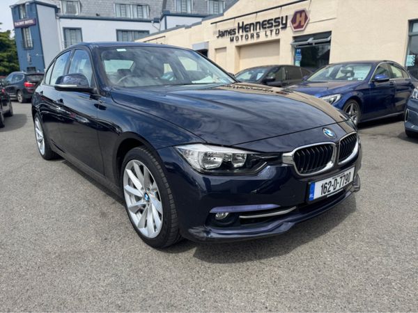 BMW 3-Series Saloon, Petrol, 2016, Blue