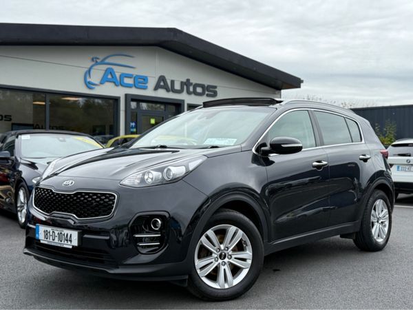 Kia Sportage SUV, Diesel, 2018, Black