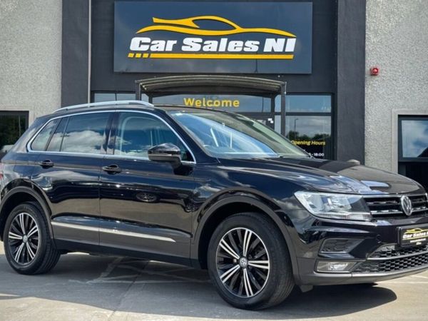 Volkswagen Tiguan SUV, Diesel, 2018, Black