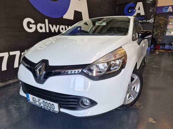 Renault Clio Hatchback, Petrol, 2016, White