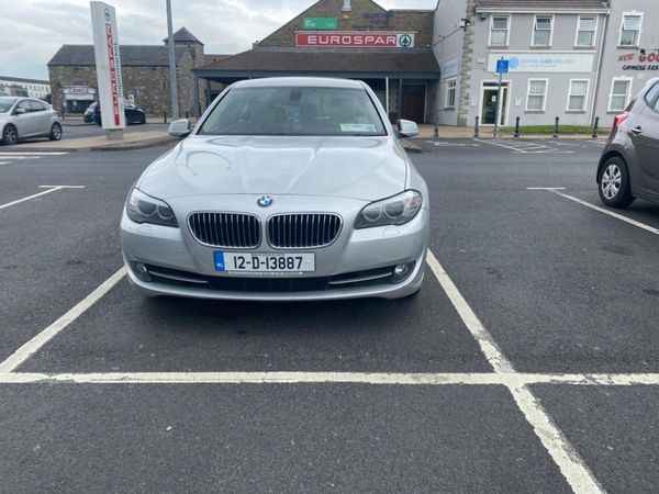 BMW 5-Series Saloon, Diesel, 2012, Silver