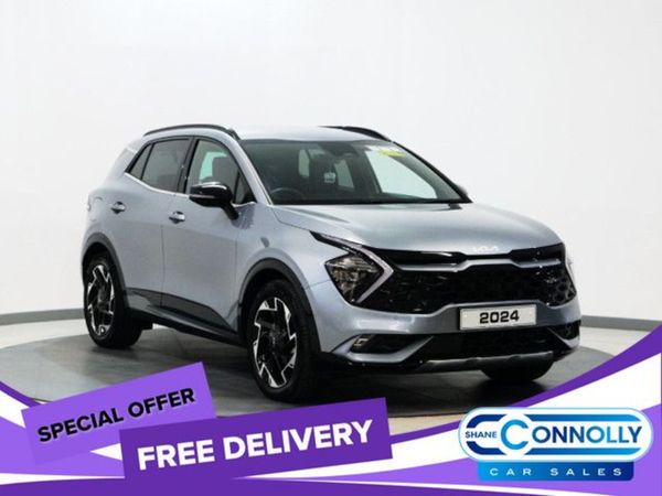 Kia Sportage SUV, Petrol Hybrid, 2024, Silver