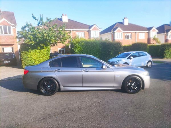 BMW 5-Series Saloon, Diesel, 2012, Grey