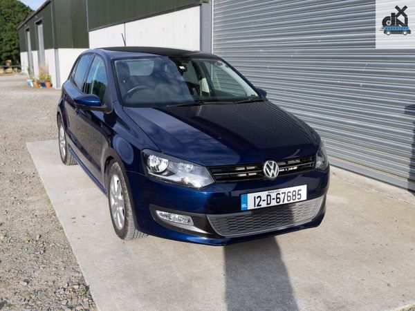 Volkswagen Polo Hatchback, Petrol, 2012, Blue