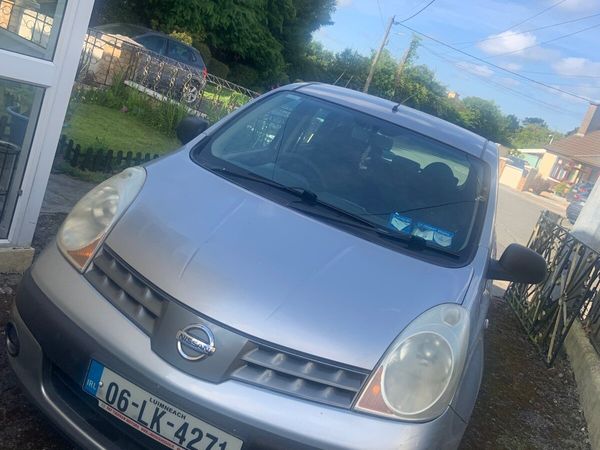 Nissan Note MPV, Petrol, 2006, Silver
