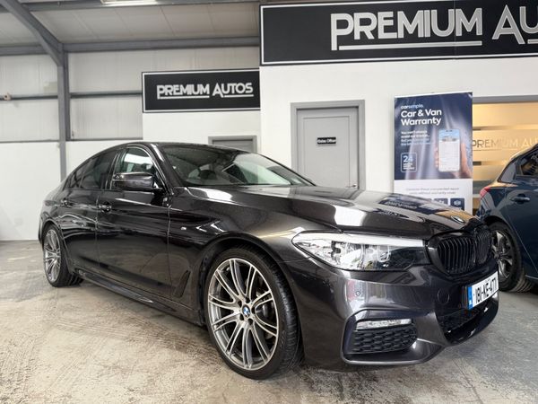 BMW 5-Series Saloon, Diesel, 2018, Grey