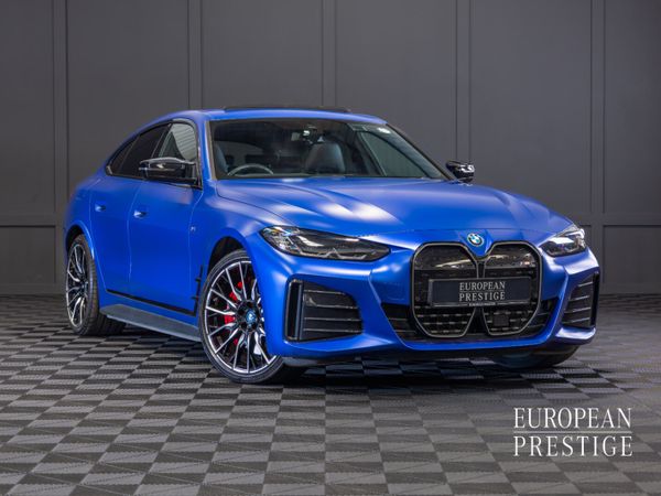 BMW i4 Saloon, Electric, 2023, Blue