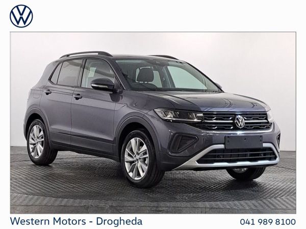 Volkswagen T-Cross SUV, Petrol, 2025, Grey