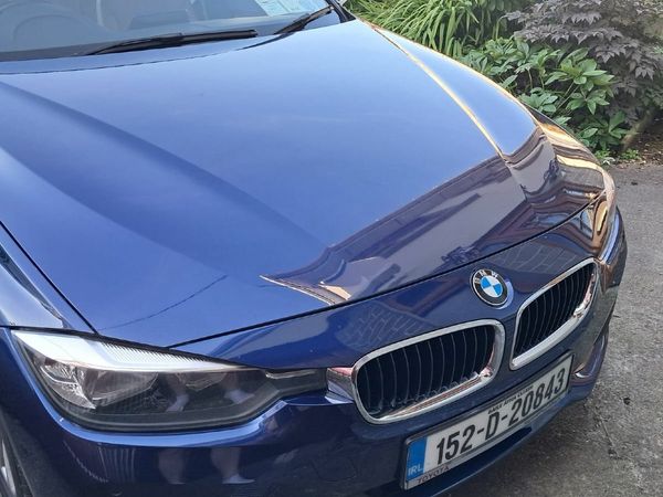 BMW 3-Series Saloon, Diesel, 2015, Blue