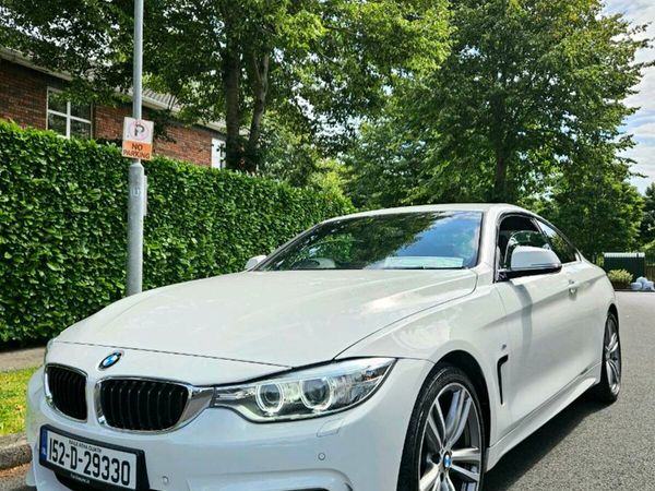 BMW 4-Series Coupe, Petrol, 2015, White