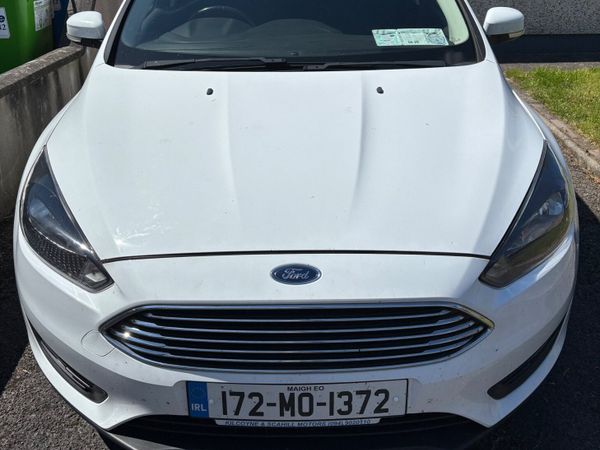 Ford Focus Hatchback, Diesel, 2017, White