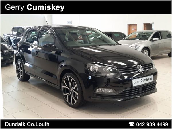 Volkswagen Polo Hatchback, Petrol, 2016, Black