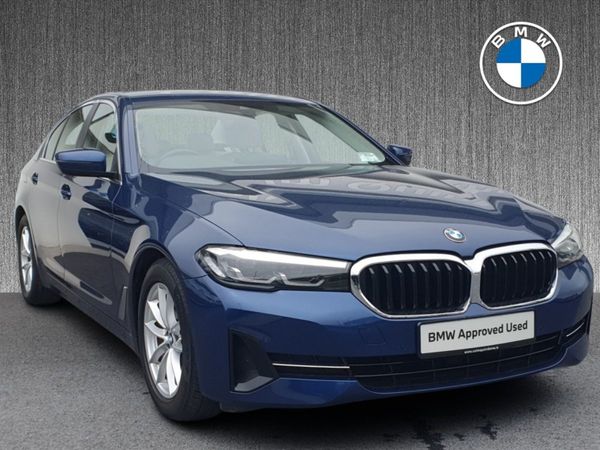 BMW 5-Series Saloon, Diesel, 2022, Blue