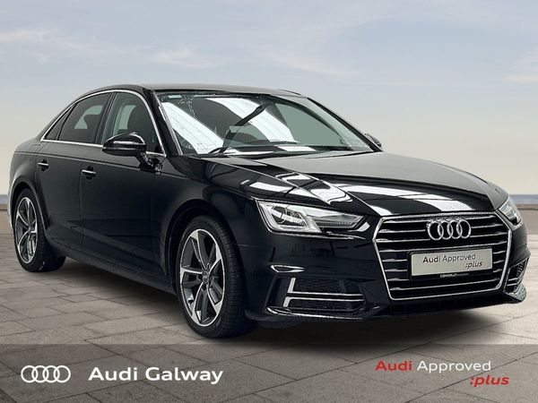 Audi A4 Saloon, Diesel, 2019, Black
