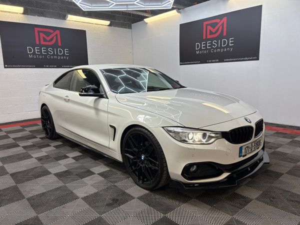 BMW 4-Series Coupe, Diesel, 2017, White