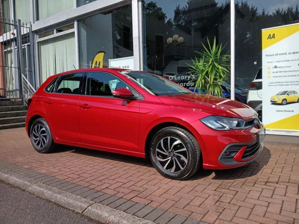 Volkswagen Polo Hatchback, Petrol, 2023, Red