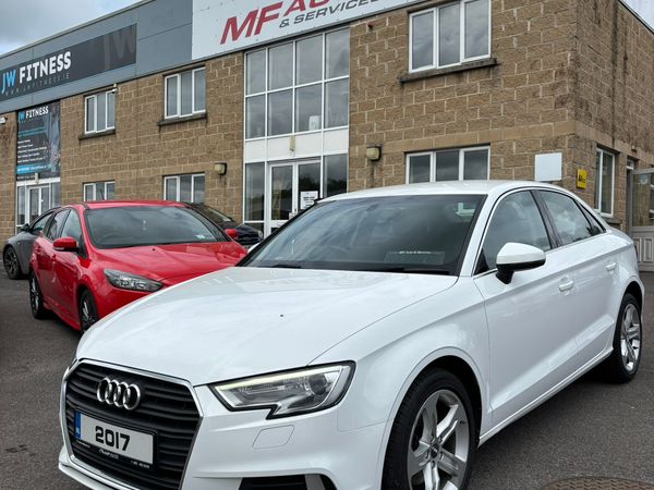 Audi A3 Saloon, Diesel, 2017, White